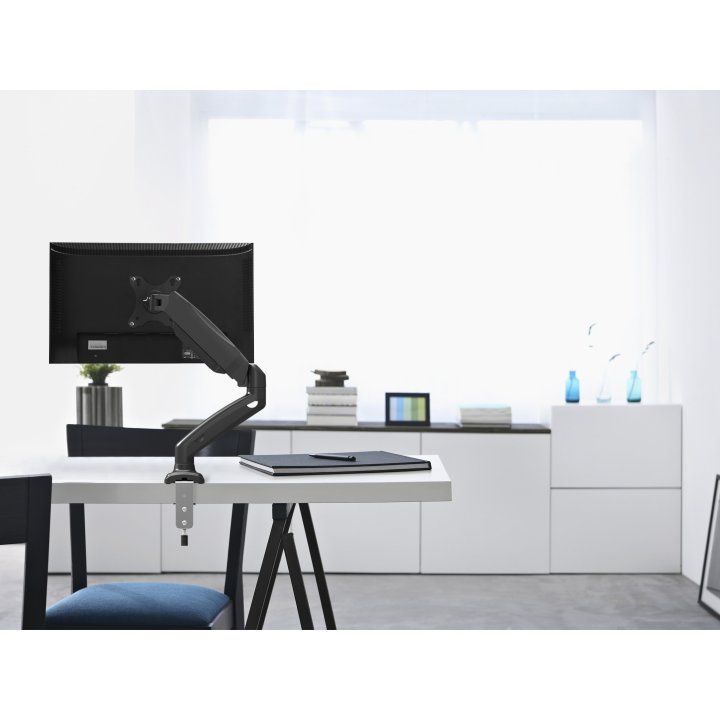 Soporte De Mesa Equip 650120 Para 1 Pantalla 13"-32" 1 Brazo Inclinable Para 1 Pantalla 1 Pantalla V
