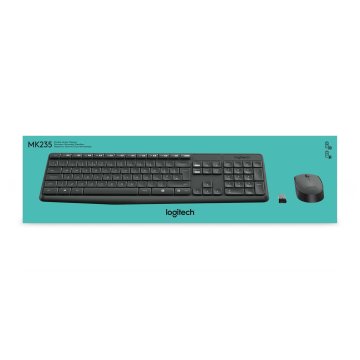 Pack Teclado Y Mouse Logitech Wireless Mk235 P n 920-007919 2