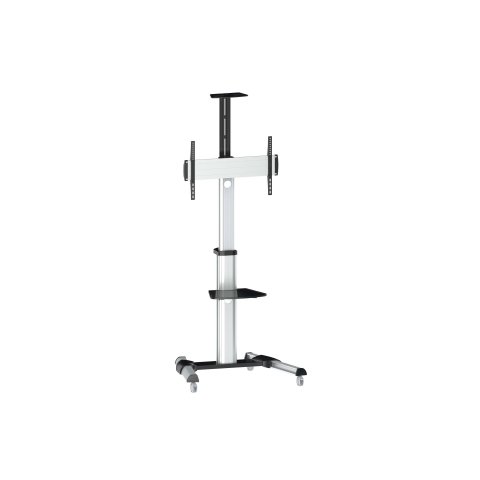 Soporte De Suelo Con Ruedas Equip Para Pantalla De 37" - 70" Fijo Rotacion 90âº De Aluminio Max. Ves