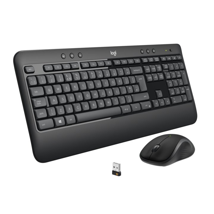 Teclado Logitech Wireless Combo Mk540 Adavanced Unifyng P n  920-008680
