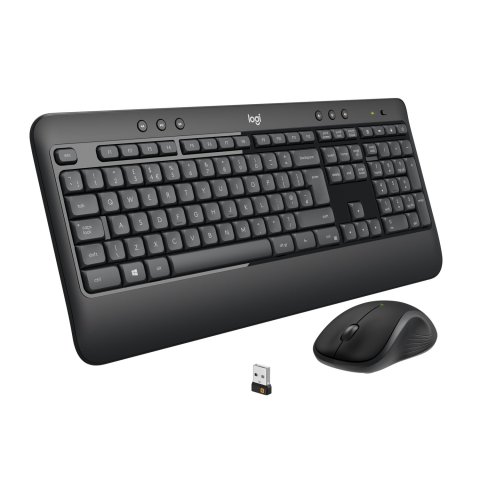 Teclado Logitech Wireless Combo Mk540 Adavanced Unifyng P n  920-008680