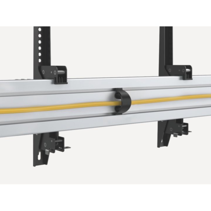 Soporte De Techo Profesional Equip 650373 Para 2 Pantallas 45"-55" Inclinable Max. 50kgs Por Pantall