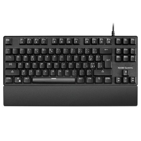 Teclado Mecanico Compacto Tkl Mars Gaming Mkxtkl Portugues Switch Azul Outemu Sq Iluminacion Rgb Rep