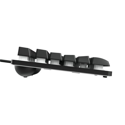 Teclado Trust Gaming Gxt 833 Thado Metalico Compacto Iluminacion Led Multicolor Anti-ghosting 12 Tec