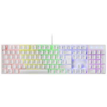 Teclado Mecanico Mars Gaming Mk422 White Switch Rojo Pr De 100hz Anti-ghosting Avanzado Iluminacion 