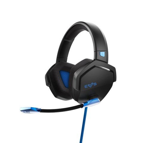 Headset Gaming Energy Sistem Esg 3 Blue Thunder Jack 3.5mm Drivers 50mm Micro Ajustable Boom Mic