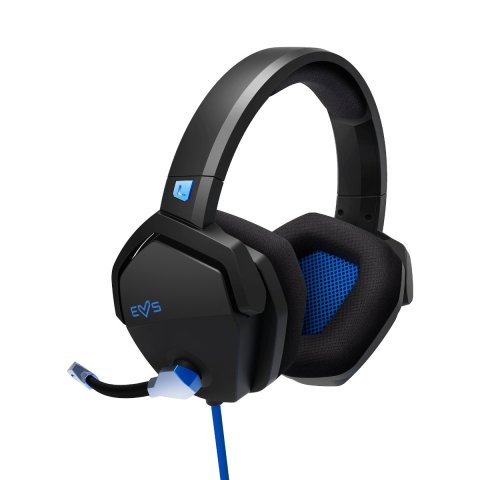 Headset Gaming Energy Sistem Esg 3 Blue Thunder Jack 3.5mm Drivers 50mm Micro Ajustable Boom Mic