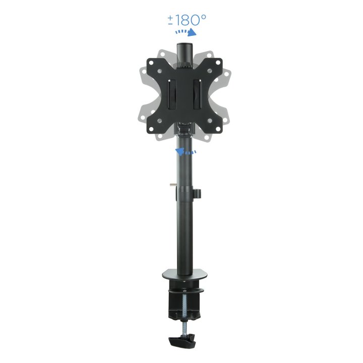 Soporte De Mesa Tooq Db1032tn-b Para 1 Pantalla De 13-32" Max. 8kg Vesa 75x75 Y 100x100 Negro