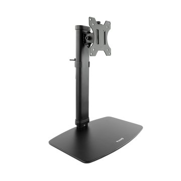 Soporte De Mesa Con Base Tooq Db1127tn-b Para 1 Pantalla De 17-27" Max. 6kg Vesa 75x75 Y 100x100 Neg