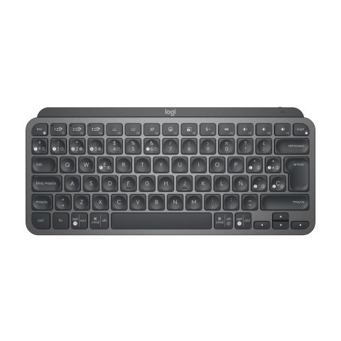 Teclado Logitech Mx Keys Mini For Business Wireless Color Grafito P n  920-010603