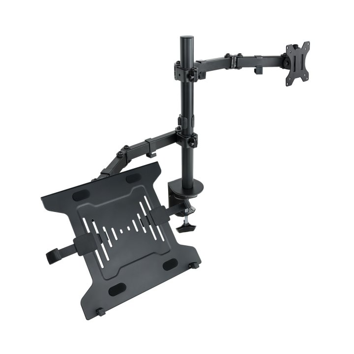 Soporte De Mesa Tooq Db1200tn-b Para 1 Pantalla De 13-32" Max 4,5kg Vesa Max. 100x100 Negro
