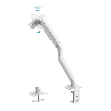 Soporte De Mesa Tooq Db4032tnr-w Para 1 Pantalla De 17-32" Max 9kg Vesa Max. 100x100 Blanco 2