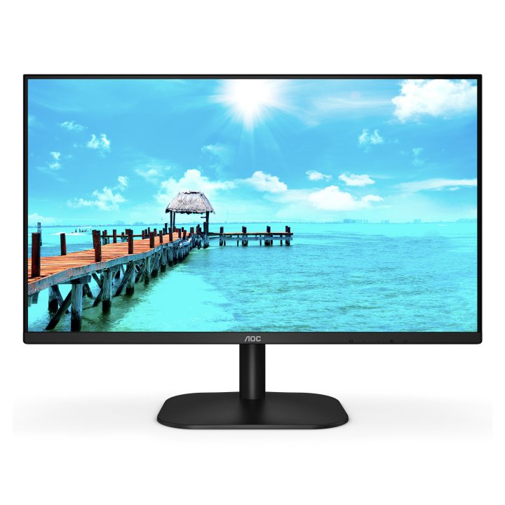Monitor 27" Hdmi Vga Aoc 27b2am Fhd 1920x1080 75hz 4ms Altavoces Vesa 100x100