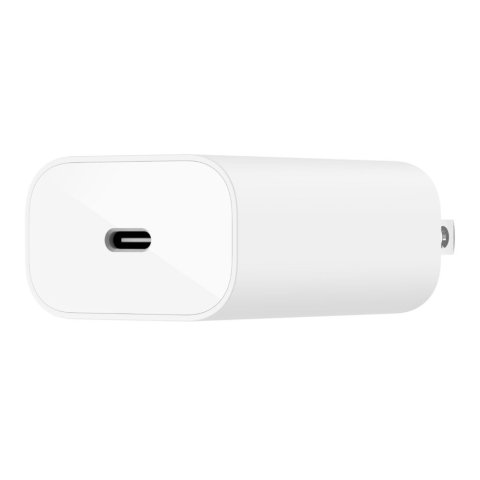 Cargador De Pared Belkin Wca004vf1mwh-b6 Boost Charge Ubs-c 25w + Cable Usb-c 1m Blanco