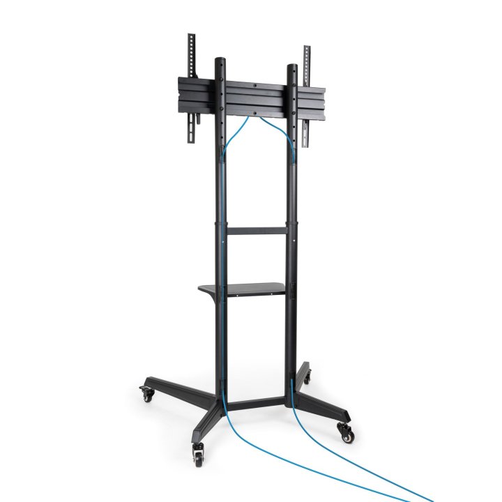 Soporte De Suelo Con Ruedas Tooq Fs1170m-b Para Pantallas De 37" - 70" Max 50kg Vesa Max. 600x400 Ne