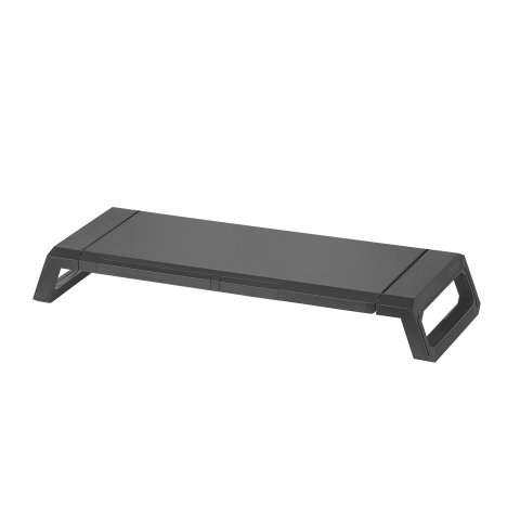 Stand De Sobremesa Para 1 Pantallas Mars Gaming Mgs-pro Black 3 Posiciones Con Cajon Y Soporte Para 