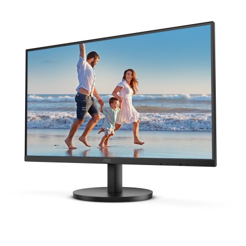 Monitor 27" Hdmi Displayport Aoc Q27b3ma Negro 2560 X 1440 Va 75hz Altavoces 2x2w Vesa 100x100