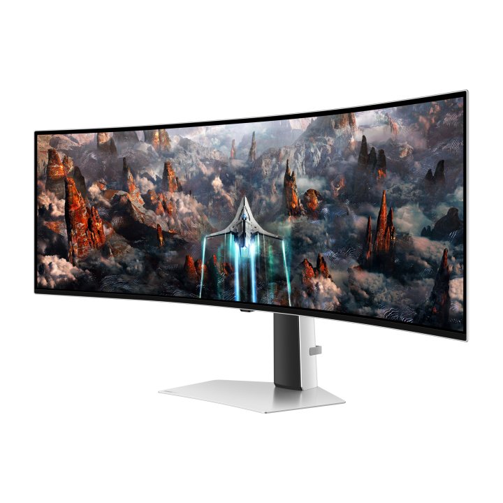 Monitor 49" Curvo Hdmi Displayport Samsung Odissey Ls49cg934suxen Oled 32 9 Qhd 240hz 0.03ms Curvatu
