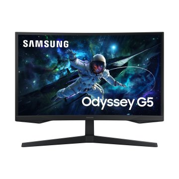 Monitor 27" Curvo Hdmi Displayport Samsung Ls27cg552euxen Odyssey G6 2560x1440 165hz 1ms 1000r Amd F