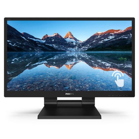 Monitor 24" Tactil Displayport Hdmi Dvi Vga Philips 242b9t 00 Fhd 60hz Ip65 Multi-tactil Altavoces 2
