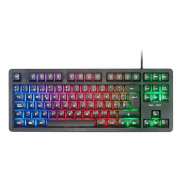 Teclado H-mech Gaming Mars Gaming Mk023 Color Negro Tamaño Compacto Tkl Iluminacion Rgb 2