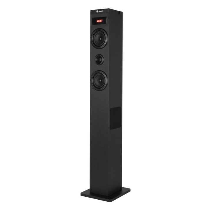 Altavoz Torre Ngs 80w Compatible Con Tecnología Bluetooth (usb radio Fm aux). Entrada óptica
