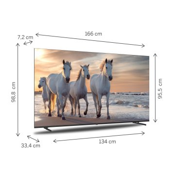 Televisor 75" Thomson 75ua5s13 Uhd 4k 3840x2160 Smart Tv 4xhdmi Audio 24w Vesa 400x200 2
