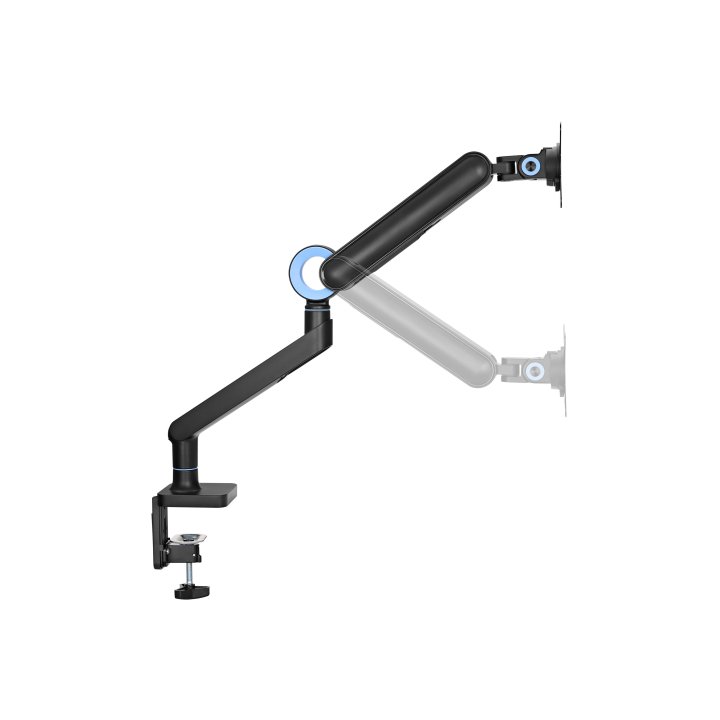 Soporte De Mesa Equip 650184 Para 1 Pantalla De 17"-35" Negro De Aluminio Max. 10.5kg Por Pantalla M