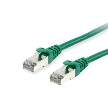 Latiguillo Apantallado S ftp Categoria 6a Libre De Halogenos 10g 20m Color Verde Equip 606410