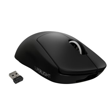 Mouse Logitech Gaming Wireless Pro X Superlight "prod. Exposicion""caja Deteriorada""cash30" Color Negro P n  910-005881 2