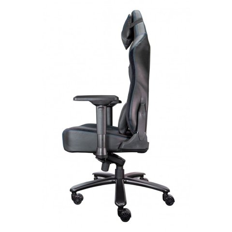 Silla Gamer Talius Mamut Negra azul "caja Deteriorada""cash30" 4d, Frog, Base Metal, Ruedas Nylon, Soporta Hasta 170kg