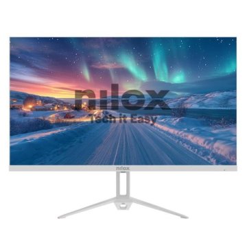 Monitor 27" Hdmi Vga Nilox Nxm24fhd100w Led Fhd 1920x1080 75hz 4ms 250cd m² Vesa 75x75mm Blanco