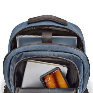 Mochila Ngs 15.6" Sacks Charter Azul Oscuro Jaspeado 2