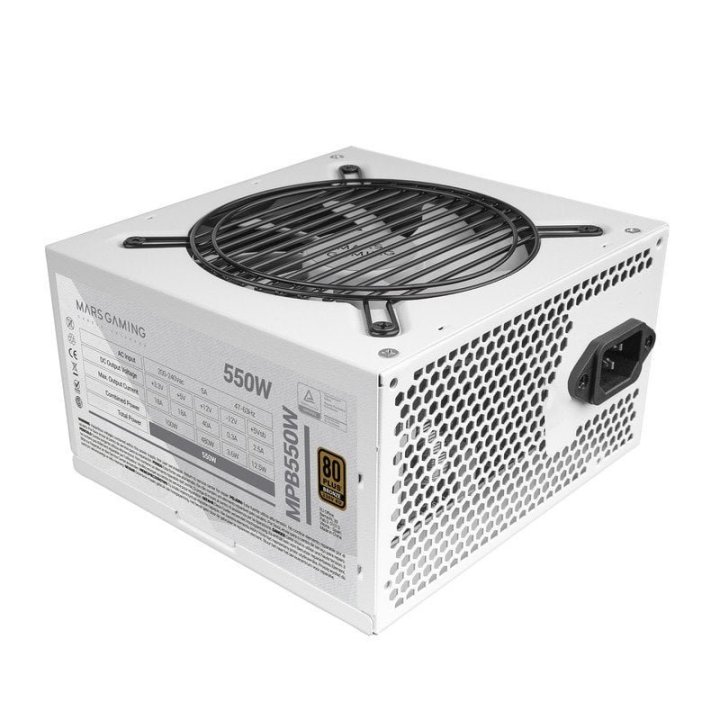 Fuente De Alimentacion Mars Gaming 550w,...