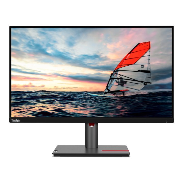Monitor 25" Hdmi Displayport Vga Lenovo P25i-20 Fhd Pivotante Y Regulable En Altura 