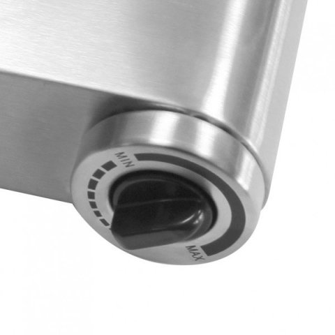 Placa Vitroceramica Palson Double Steel 30993 2500w 2 Fogones De 18cm De Diametro
