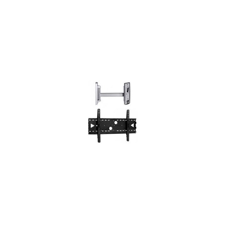 Soporte De Pared Orientable Omb Fixplasma 400 Para Pantalla 24"-65" Vesa 100/100x200/200/200x400/ 400 Max 40kg Color Negro Re