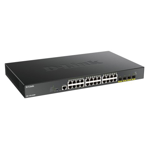 Switch Semigestionable D-link Dgs-1250-28xmp e 24p Giga Poe (370w) + 4p 10g Sfp+