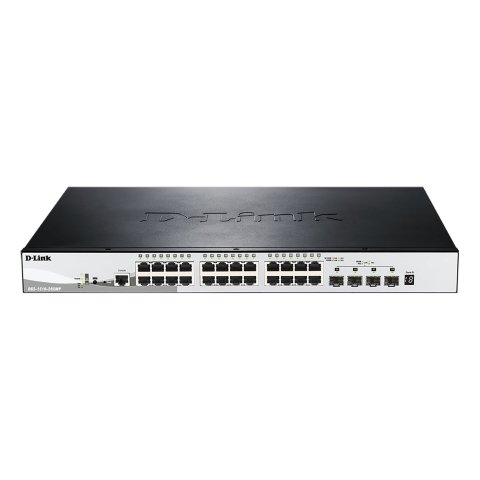 Switch Semigestionable D-link Stackable Dgs-1510-28xmp e 24p Giga Poe (370w)+ 4p 10g Sfp+