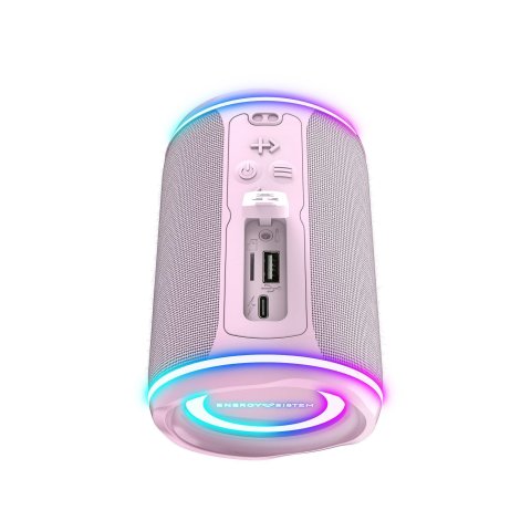 Altavoz Bluetooth Portable Energy Sistem Urban Box Pink Upernova Bt 5.1 16w Iluminacion Rgb Ipx4 Usb Microsd Jack 3.5mm