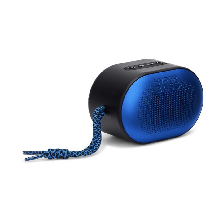 Altavoz Bluetooth Portable Aiwa Bst-330 Blue Bt 5.0 Tws Micro Integrado 10w Rms Hyperbass Ipx6 Iluminacion Rgb Bateria 1500ma