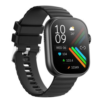 Smartwatch Aiwa Sw-700 Negro Pantalla Lcd 2.01" Con...
