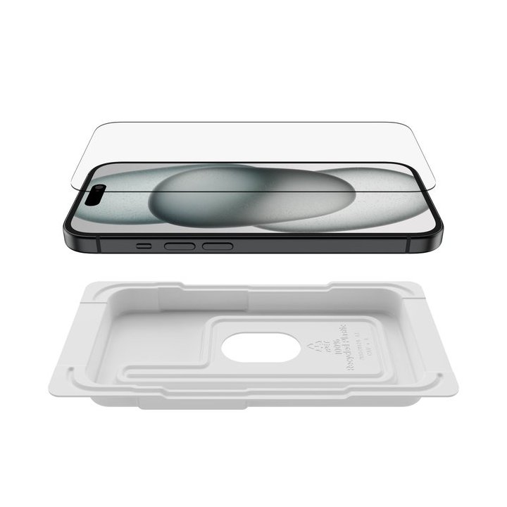 Protector De Pantalla Belkin Ova091zz Iphone 13 Pro Max   14 Plus Tempered Glass Pack 2 Und