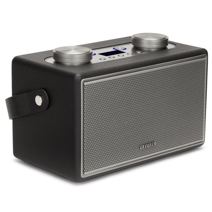 Radio Vintage Con Altavoz Aiwa Bstu-800...