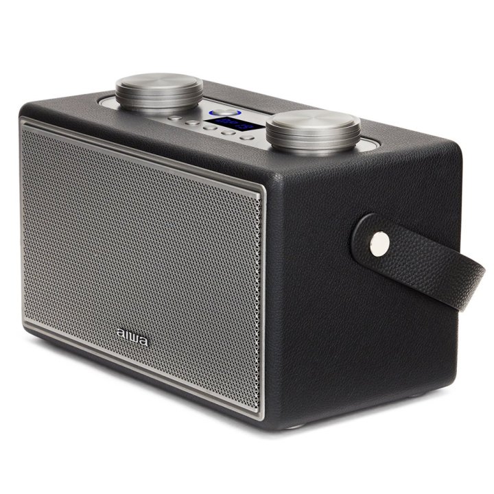 Radio Vintage Con Altavoz Aiwa Bstu-800...