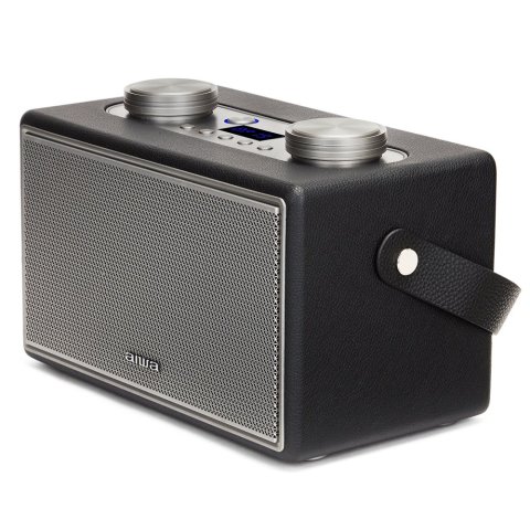 Radio Vintage Con Altavoz Aiwa Bstu-800...
