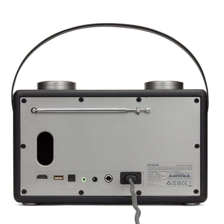 Radio Vintage Con Altavoz Aiwa Bstu-800...