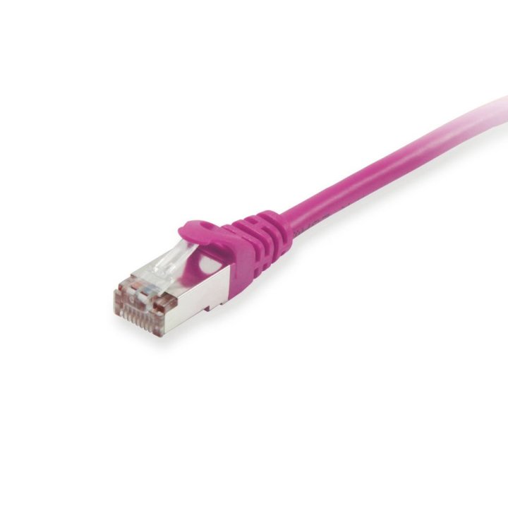 Latiguillo Apantallado S ftp Categoria 6 Libre Halogenos 15m Color Morado Equip P n 605558
