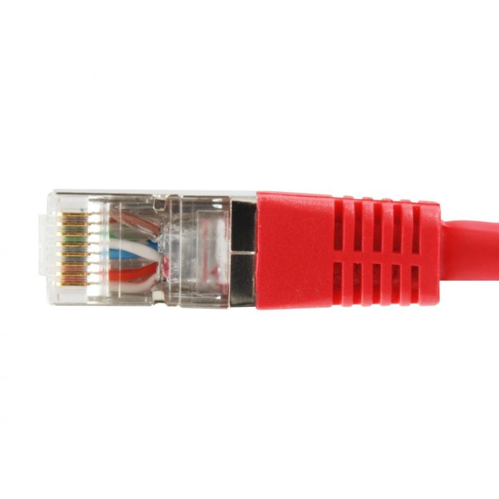 Latiguillo Apantallado S ftp Categoria 6a 10g Pimf Losh 2m Color Rojo