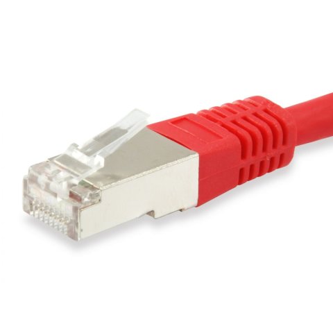 Latiguillo Apantallado S ftp Categoria 6a 10g Pimf Losh 3m Color Rojo